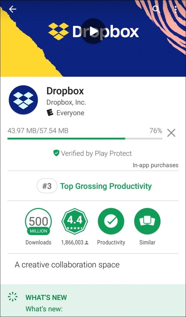 android app stuck downloading