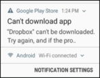 fix can't download app stuck android google play store