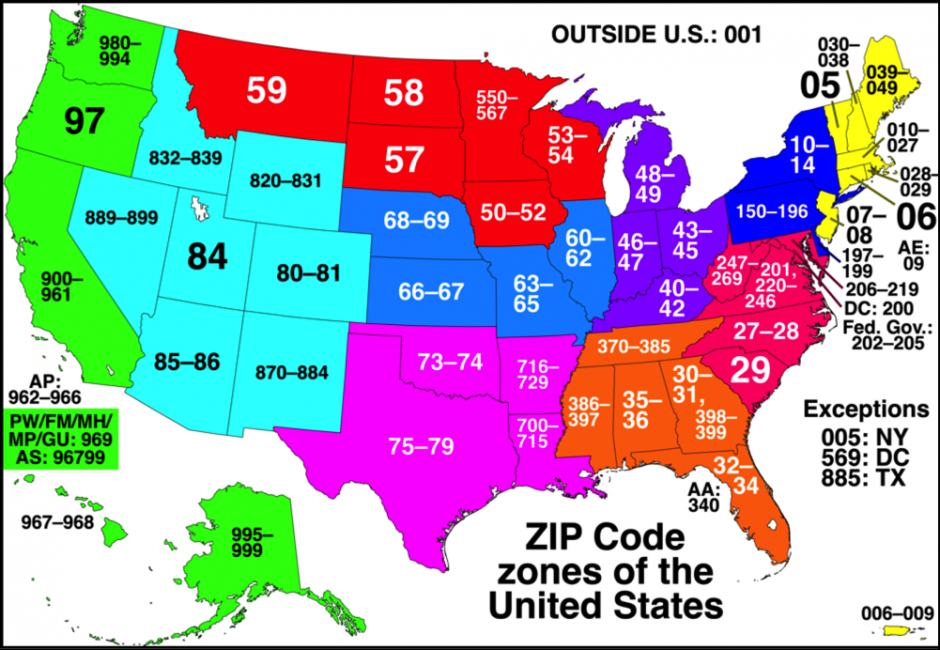 zip code assignment