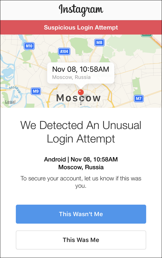 Instagram Unusual Login Attempt Warning Ask Dave Taylor Instagram Unusual Login Attempt Warning Ask Dave Taylor