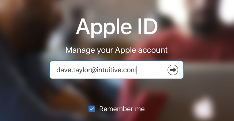 enter apple id appleid.apple.com