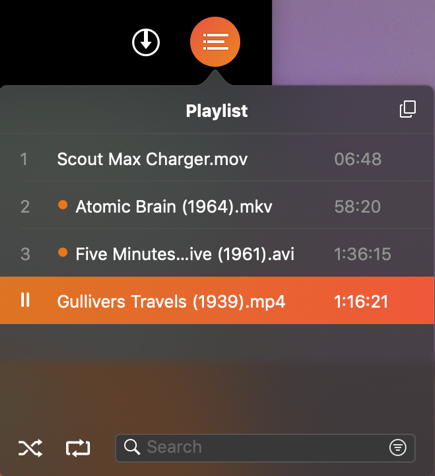 elmedia player playlist