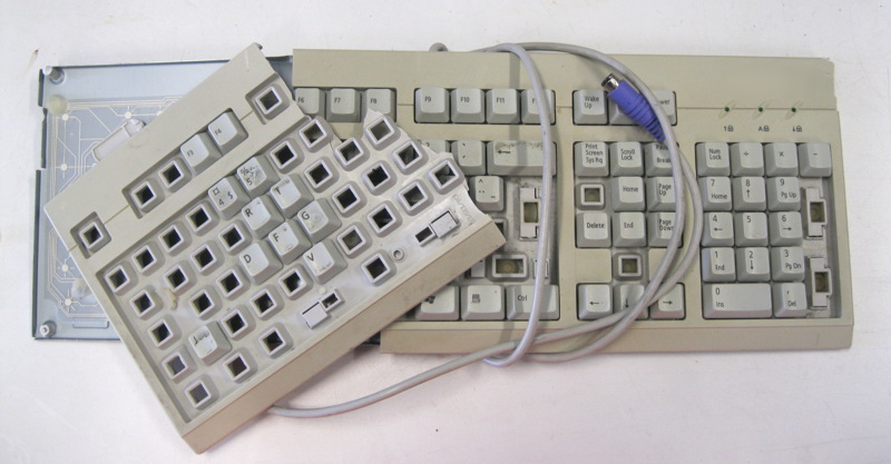 broken keyboard