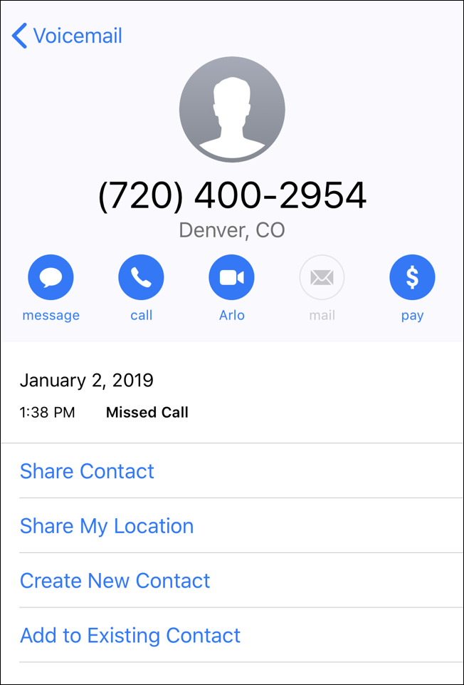 how to add a caller to contacts on iphone
