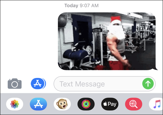 how to send animated gif - imessage messages iphone ipad