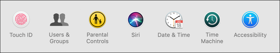 system preferences - mac - assistive