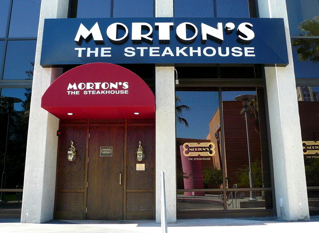 morton the steakhouse signage - from flickr public domain