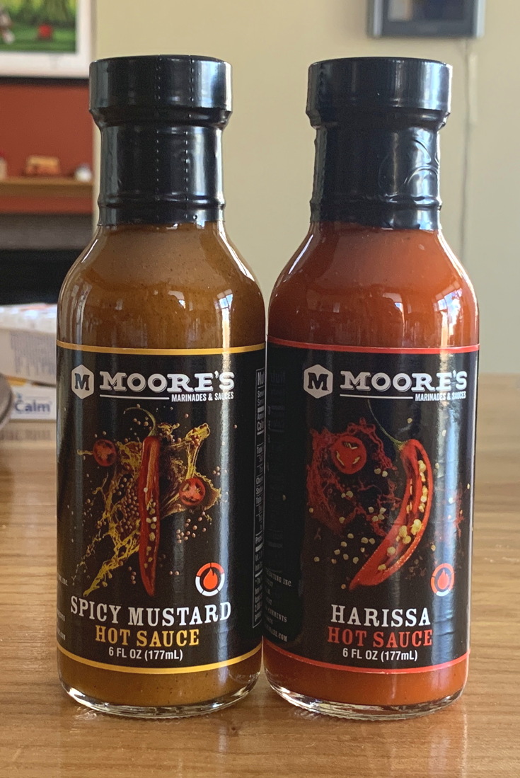 cropped moore's hot sauce photo