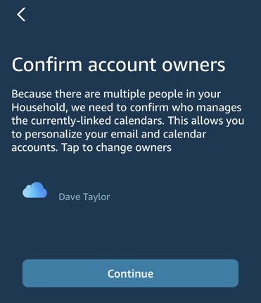 alexa - confirm account owner