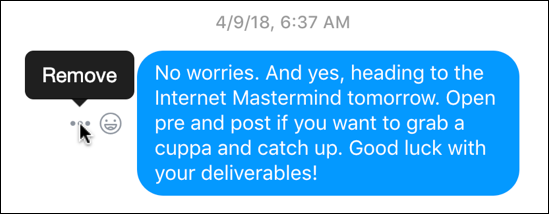 How do I delete sent messages in Facebook Messenger? - Ask Dave Taylor