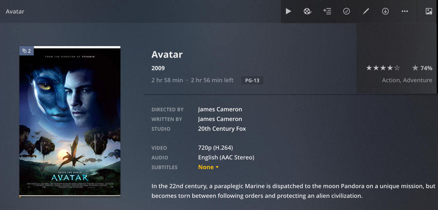 Plex naming convention
