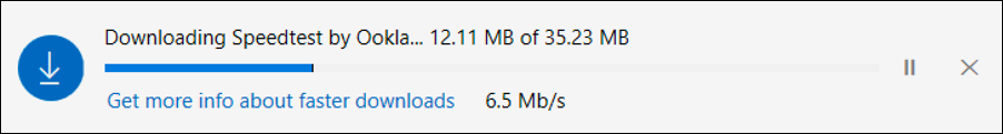 downloading speedtest by ookla microsoft store win10