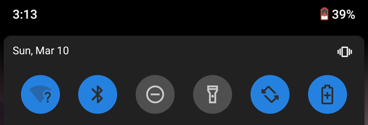 android 9 battery saver enabled