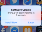 force ios iphone os update ios12 apple