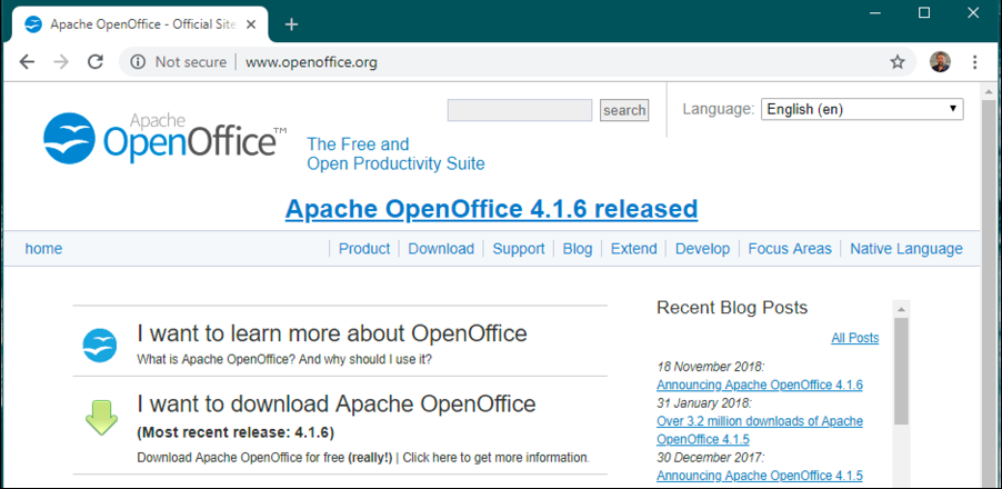 openoffice . org home page