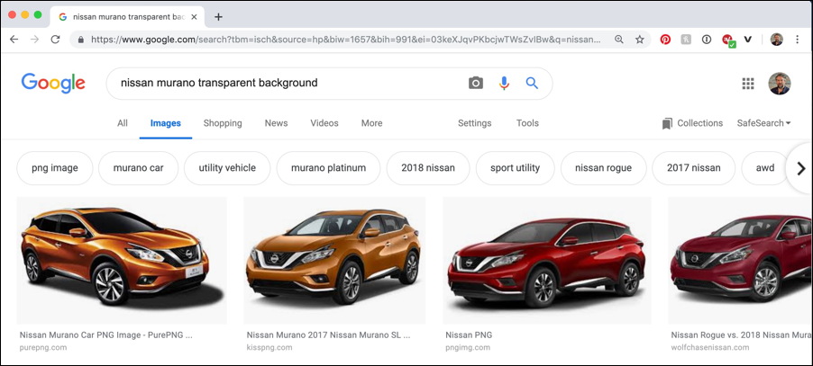 google image search - nissan murano