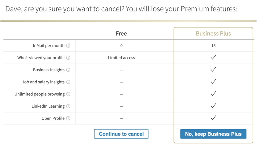 cancel linkedin premium after trial cancel linkedin premium after trial