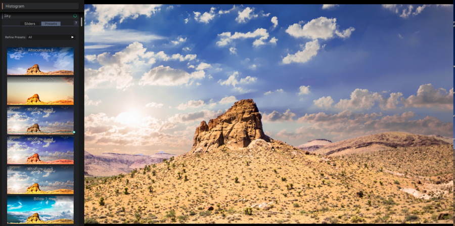 landscape photo with more dramatic clouds