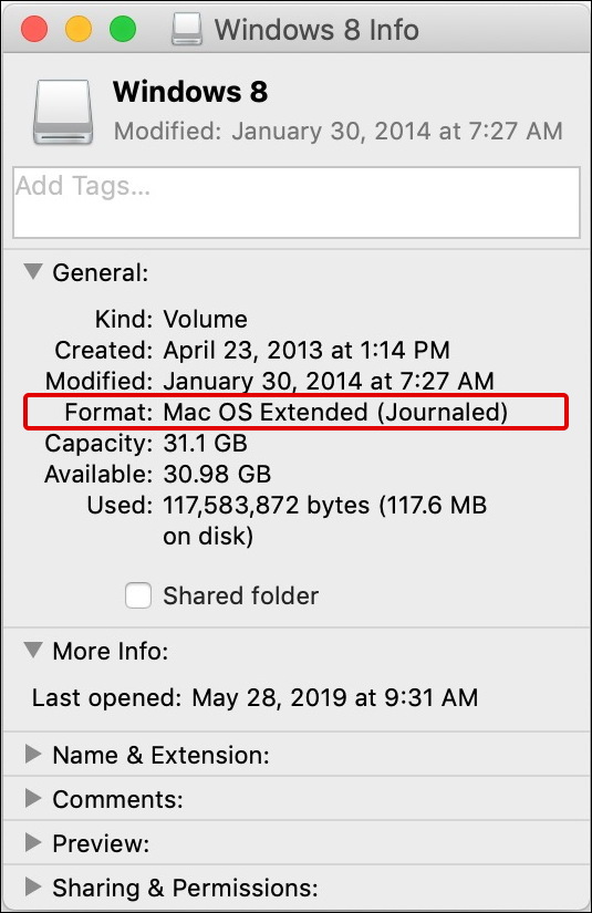 disk format for mac and pc
