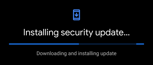 android - installing security update 2