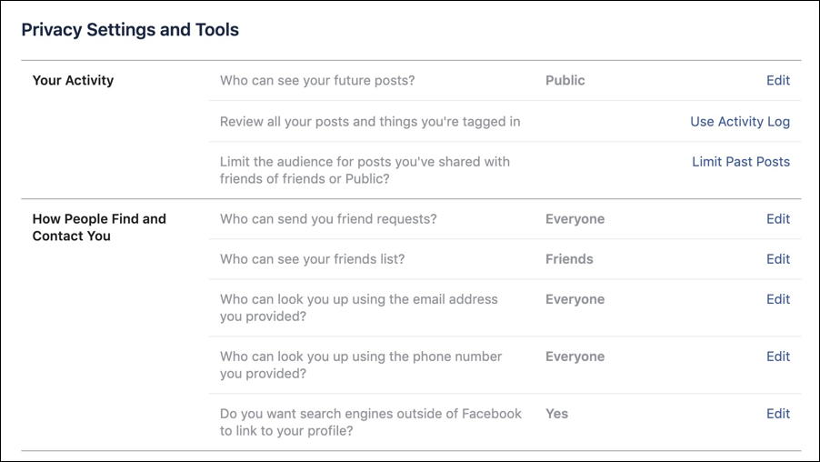 how to limit friend requests on facebook