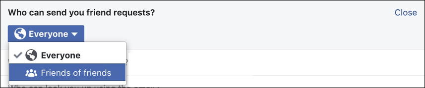 facebook who can friend request you