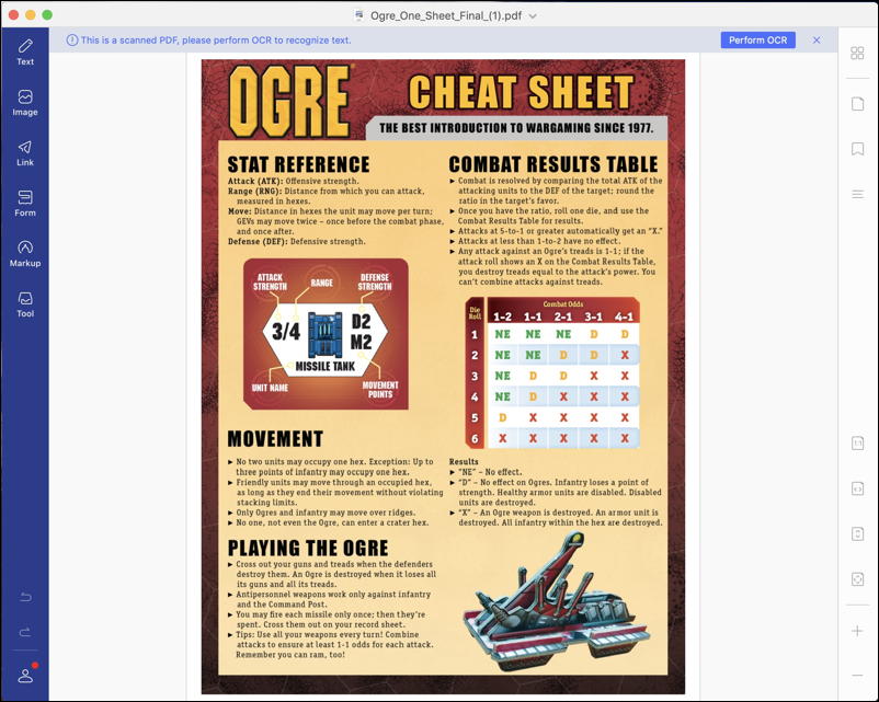 wondershare pdfelement 7.0 - ogre cheat sheet PDF