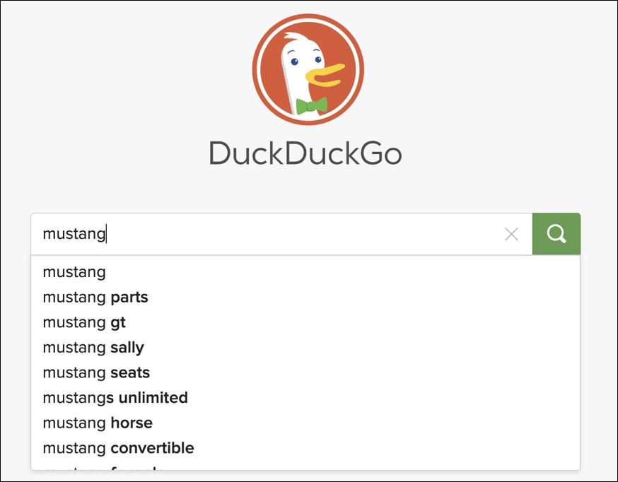 duckduckgo search suggestions