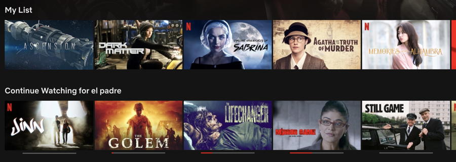 netflix continue watching - edited bad content removed deleted