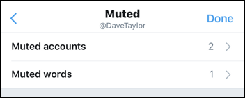twitter muted words