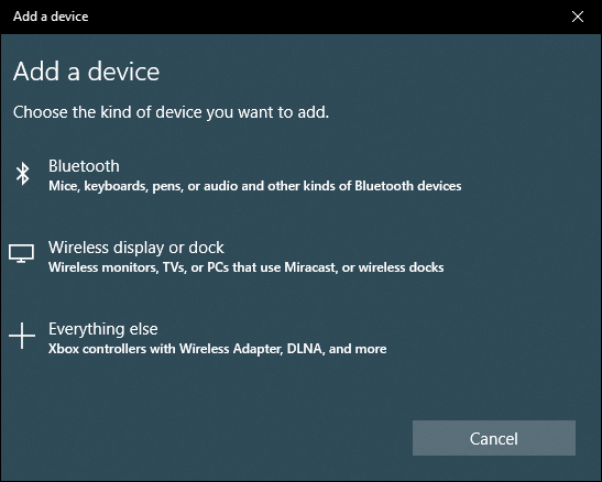 win10 bluetooth - add device