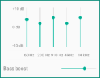 android pixel 3a eq equalizer music audio spotify