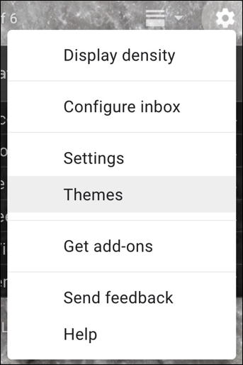 gmail - themes