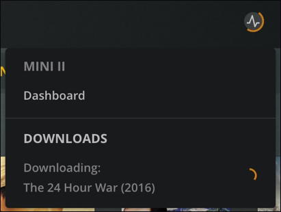 plex tv mac client - downloading movie