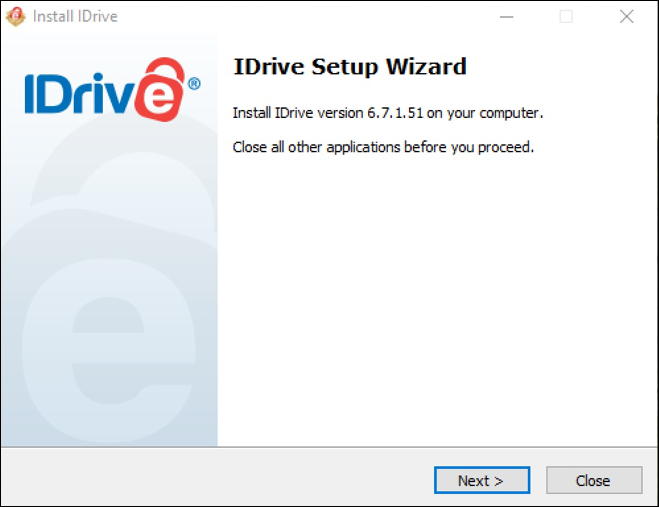 idrive installer