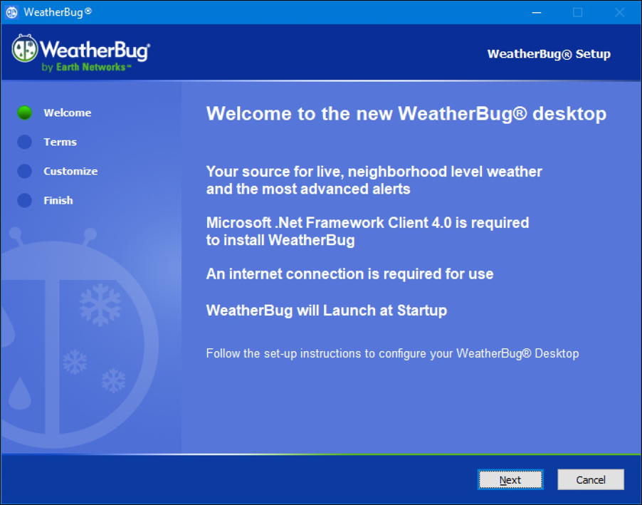 weatherbug installer