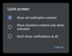 android 10 privacy notification ad ads settings