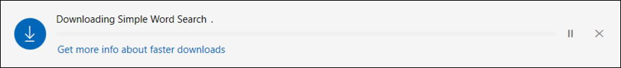 downloading simple word search - windows 10 win10