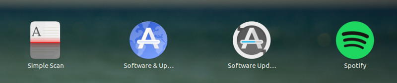 ubuntu linux - software updates app icon
