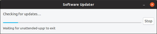 ubuntu linux - software updater - check for updates OS