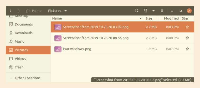 ubuntu linux screenshot program - antique frame filter - screen capture