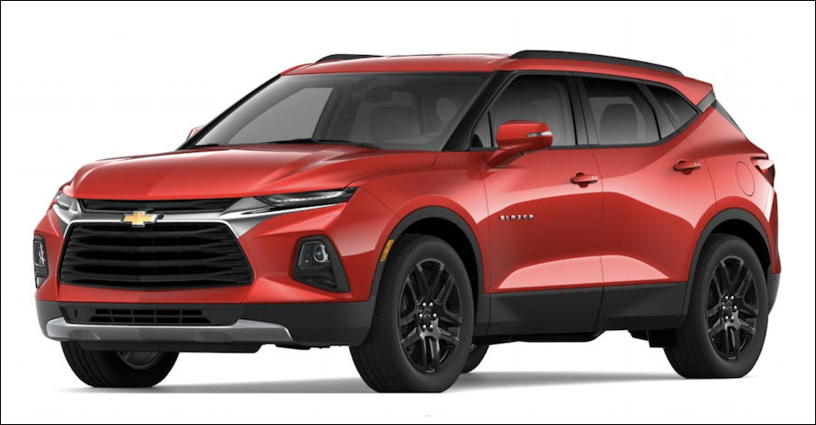 2019 chevy blazer red hot