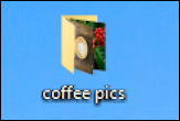 win10 coffee pics folder icon