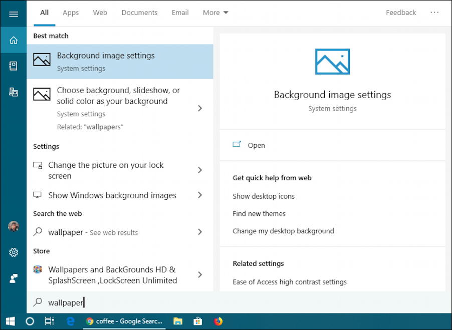 Create Custom Wallpaper Collection in Windows 10? - Ask Dave Taylor