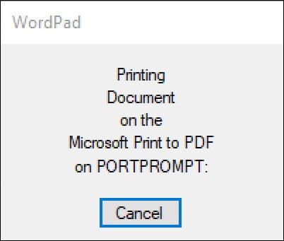 windows 10 - win10 print to pdf