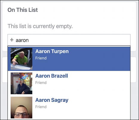 add someone to facebook restricted list