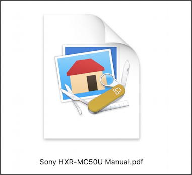 wrong file icon preview mac macos x