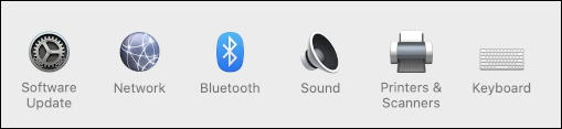 macos x - system preferences - audio sound