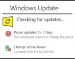 kill stop windows update check for updates never finishes stuck