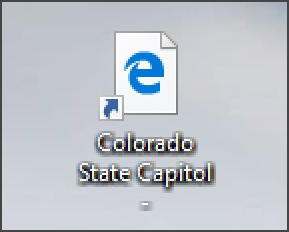 windows web url shortcut icon - logo - edge